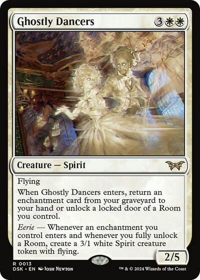 Ghostly Dancers (Duskmourn: House of Horror) Near Mint