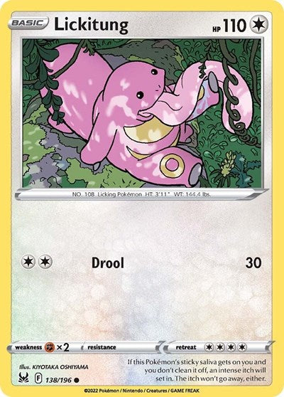 Lickitung (SWSH11: Lost Origin) Near Mint