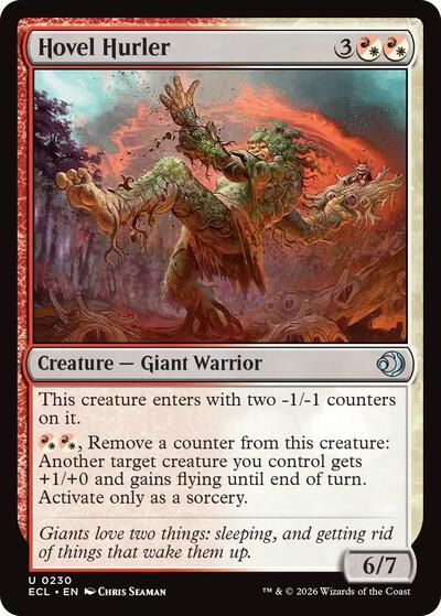 Hovel Hurler (Lorwyn Eclipsed) Near Mint Foil