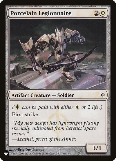 Porcelain Legionnaire (The List) Near Mint