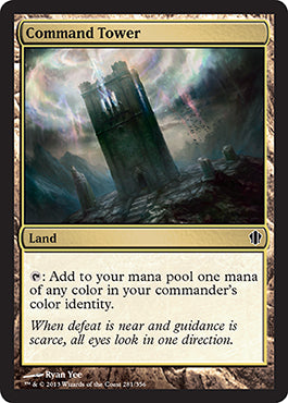 Command Tower (Commander 2013 Edition) Light Play