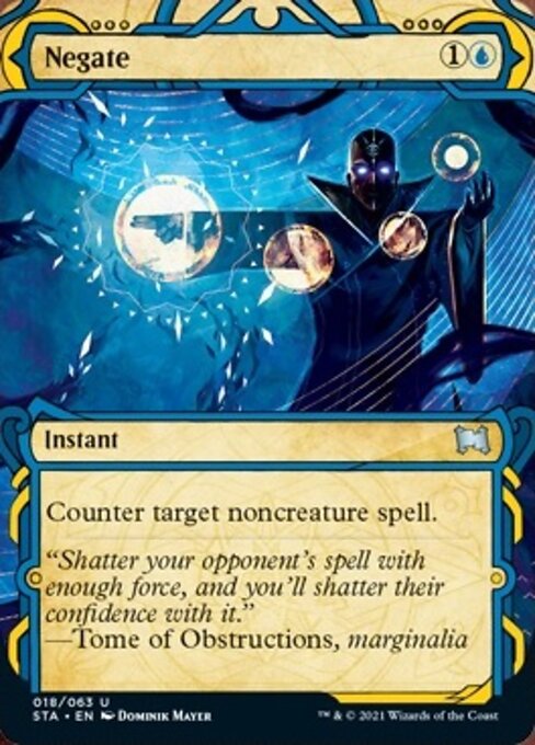 Negate (Strixhaven Mystical Archive) Light Play Foil