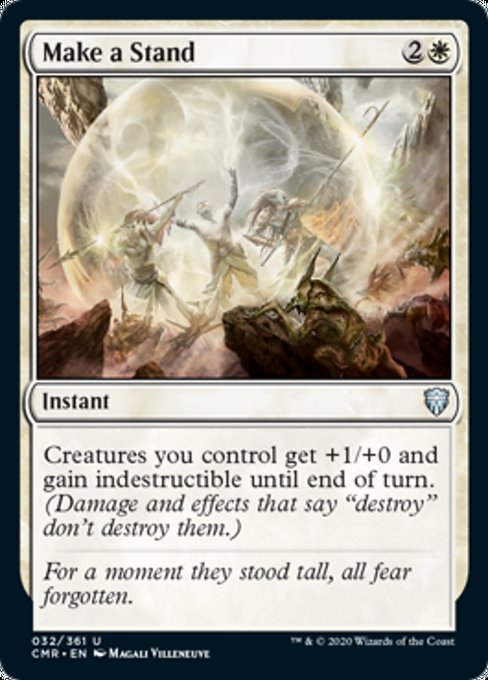 Make a Stand (Commander Legends) Light Play Foil
