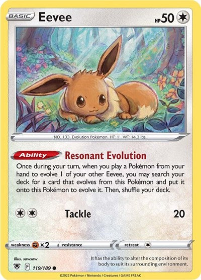 Eevee (SWSH10: Astral Radiance) Near Mint