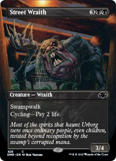 Street Wraith (Borderless) (Dominaria Remastered) Near Mint