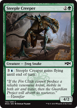 Steeple Creeper (Ravnica Allegiance) Light Play