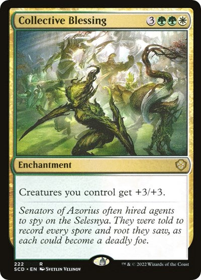 Collective Blessing (Commander 2022 Starter Decks) Light Play