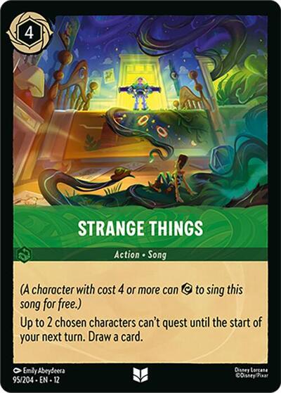 Strange Things (Wilds Unknown) Near Mint