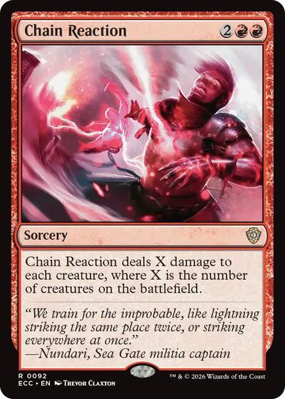 Chain Reaction (Commander: Lorwyn Eclipsed) Near Mint