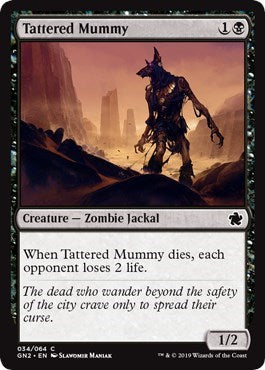 Tattered Mummy (Magic Game Night 2019) Light Play