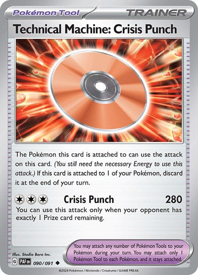 Technical Machine: Crisis Punch (SV: Paldean Fates) Near Mint