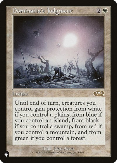 Dominaria's Judgment (The List) Light Play