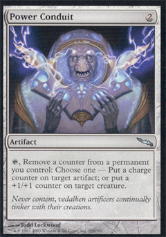 Power Conduit (Mirrodin) Light Play
