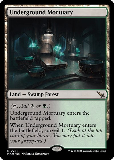 Underground Mortuary (Murders at Karlov Manor) Near Mint
