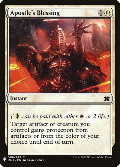 Apostle's Blessing (Mystery Booster) Light Play