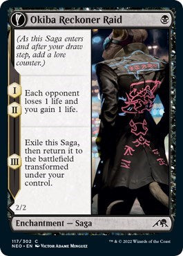 Okiba Reckoner Raid (Kamigawa: Neon Dynasty) Near Mint Foil