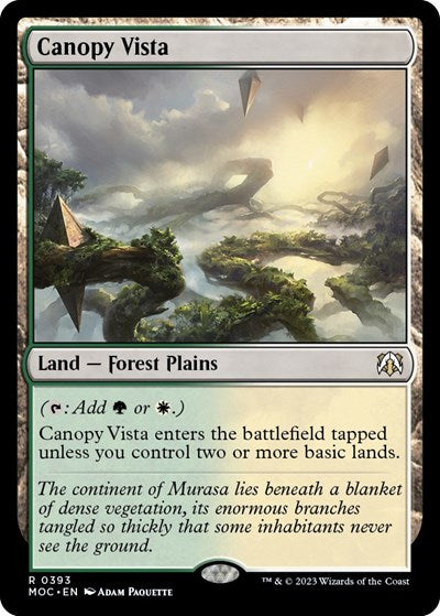 Canopy Vista (Commander: March of the Machine) Near Mint