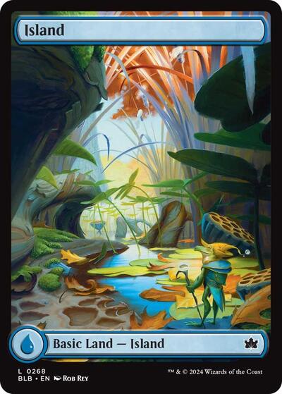Island (0268) (Bloomburrow) Near Mint
