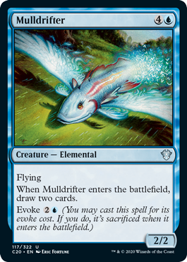 Mulldrifter (Commander 2020 Ikoria) Light Play