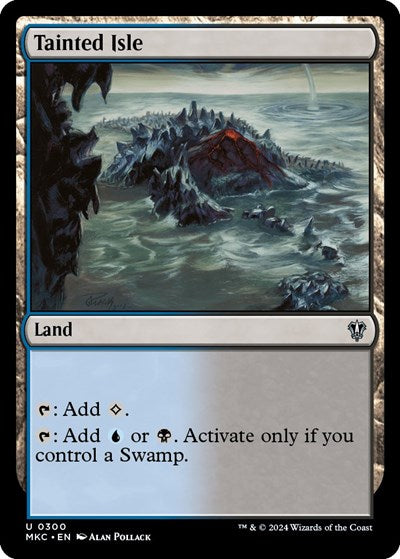 Tainted Isle (Commander: Murders at Karlov Manor) Near Mint