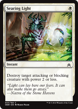 Searing Light (Oath of the Gatewatch) Light Play Foil