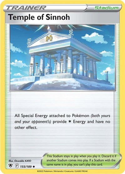 Temple of Sinnoh (SWSH10: Astral Radiance) Near Mint