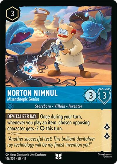 Norton Nimnul - Misanthropic Genius (Wilds Unknown) Near Mint