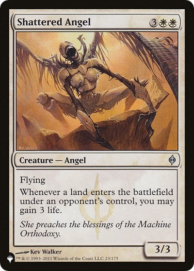 Shattered Angel (The List) Near Mint