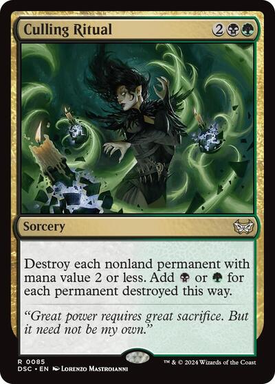 Culling Ritual (Commander: Duskmourn: House of Horror) Near Mint