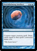 Overwhelming Intellect (Duel Decks: Izzet vs Golgari) Light Play