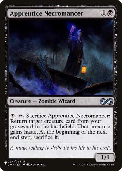 Apprentice Necromancer (The List) Near Mint