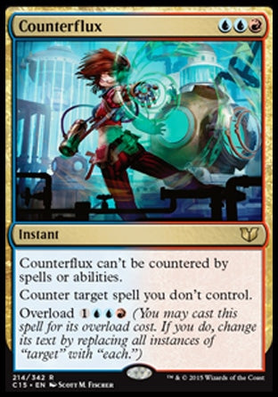 Counterflux (Commander 2015) Light Play