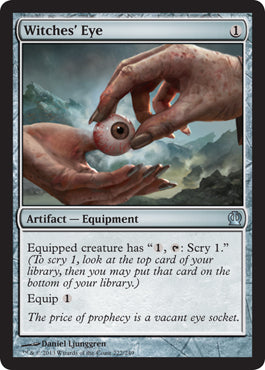 Witches' Eye (Theros) Light Play Foil