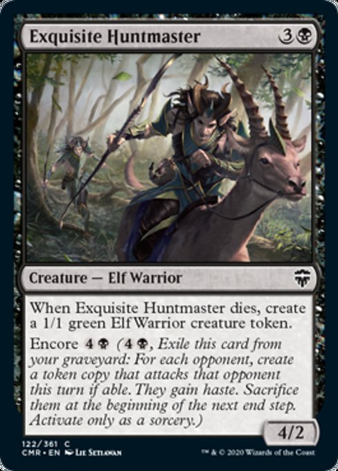 Exquisite Huntmaster (Commander Legends) Near Mint Foil