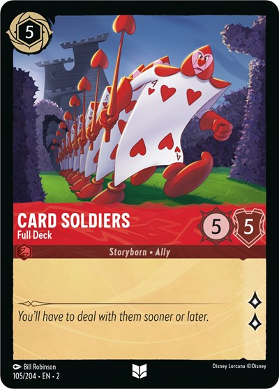 Card Soldiers - Full Deck (Rise of the Floodborn) Near Mint