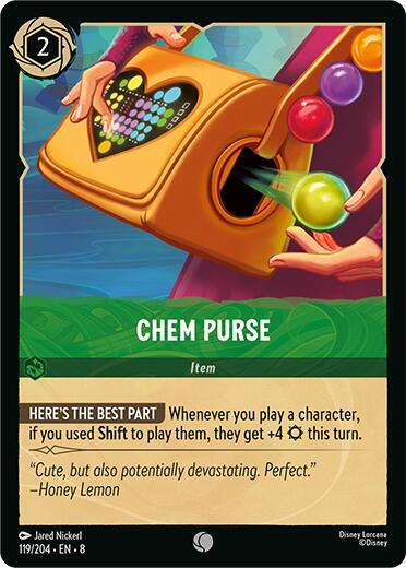 Chem Purse (Reign of Jafar) Near Mint