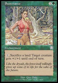 Sustenance (Mercadian Masques) Light Play