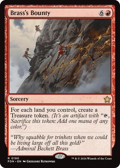 Brass's Bounty (Foundations) Light Play