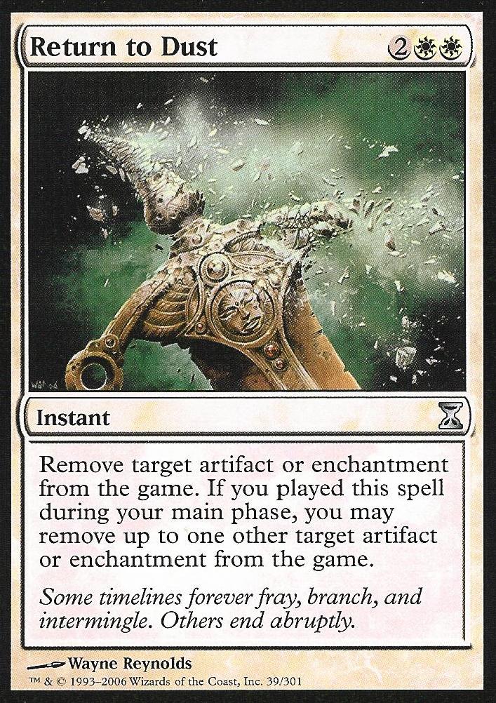 Return to Dust (Time Spiral) Light Play
