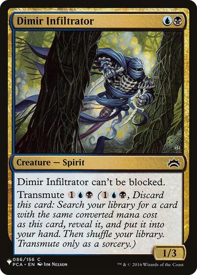 Dimir Infiltrator (The List) Near Mint