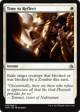 Time to Reflect (Amonkhet) Light Play Foil