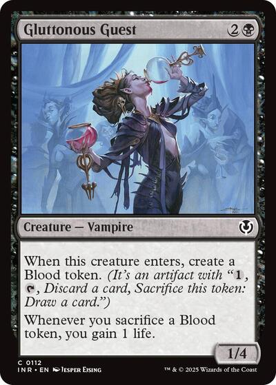 Gluttonous Guest (Innistrad Remastered) Light Play Foil