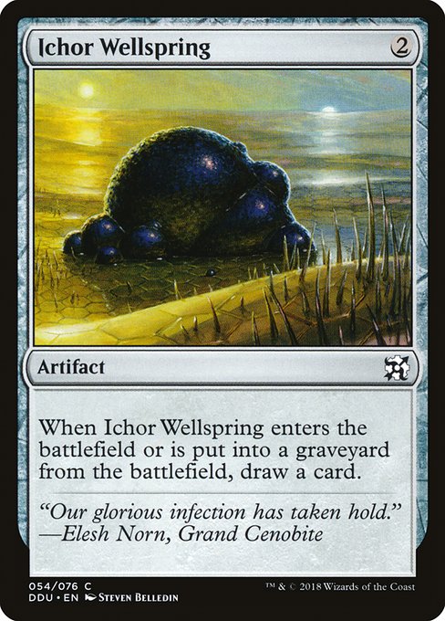 Ichor Wellspring (Duel Decks: Elves vs Inventors) Light Play