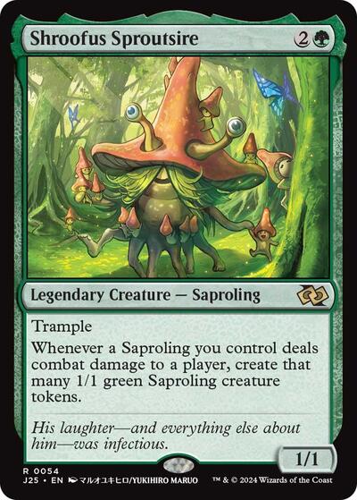 Shroofus Sproutsire (Anime) (Foundations Jumpstart) Light Play