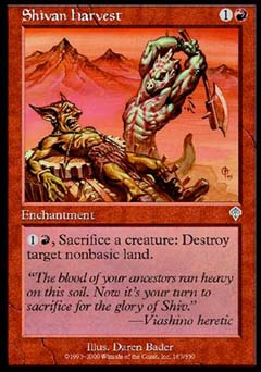 Shivan Harvest (Invasion) Light Play