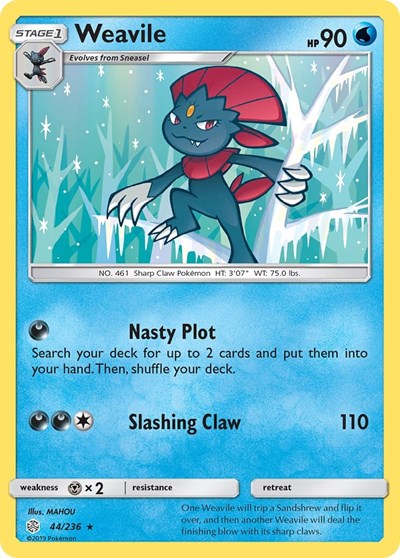 Weavile (SM - Cosmic Eclipse) Near Mint