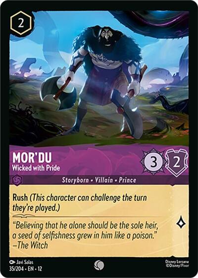 Mor'du - Wicked with Pride (Wilds Unknown) Near Mint