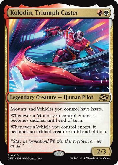 Kolodin, Triumph Caster (Aetherdrift) Near Mint Foil