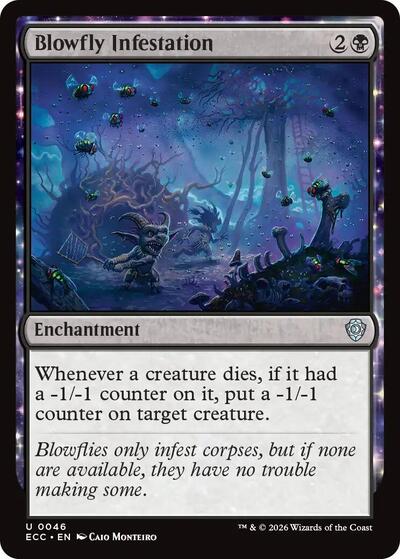 Blowfly Infestation (Commander: Lorwyn Eclipsed) Near Mint