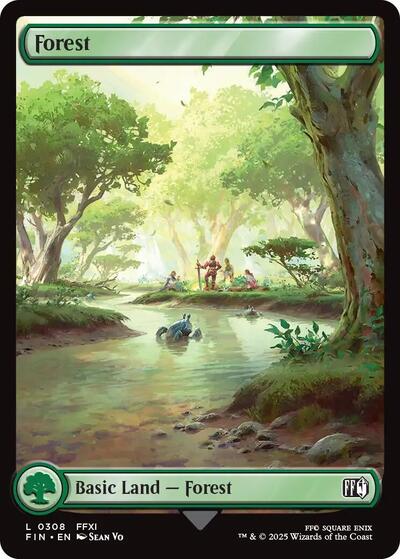 Forest (0308) (Universes Beyond: FINAL FANTASY) Near Mint